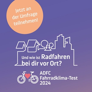 ADFC Fahrradklimatest 2024 © Stadt Rhede