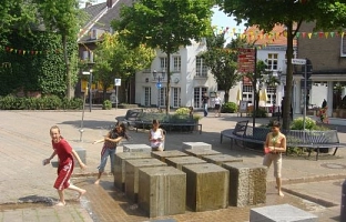 Kinder Rathausbrunnen © Stadt Rhede