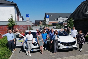Nachbarschaftliches E-Carsharing in Rhede